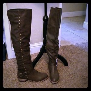 Just Fab Over the Knee Boots